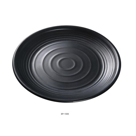 Yanco Black Pearl-1 Round Plate, Black, 9 in., 24PK BP-1009